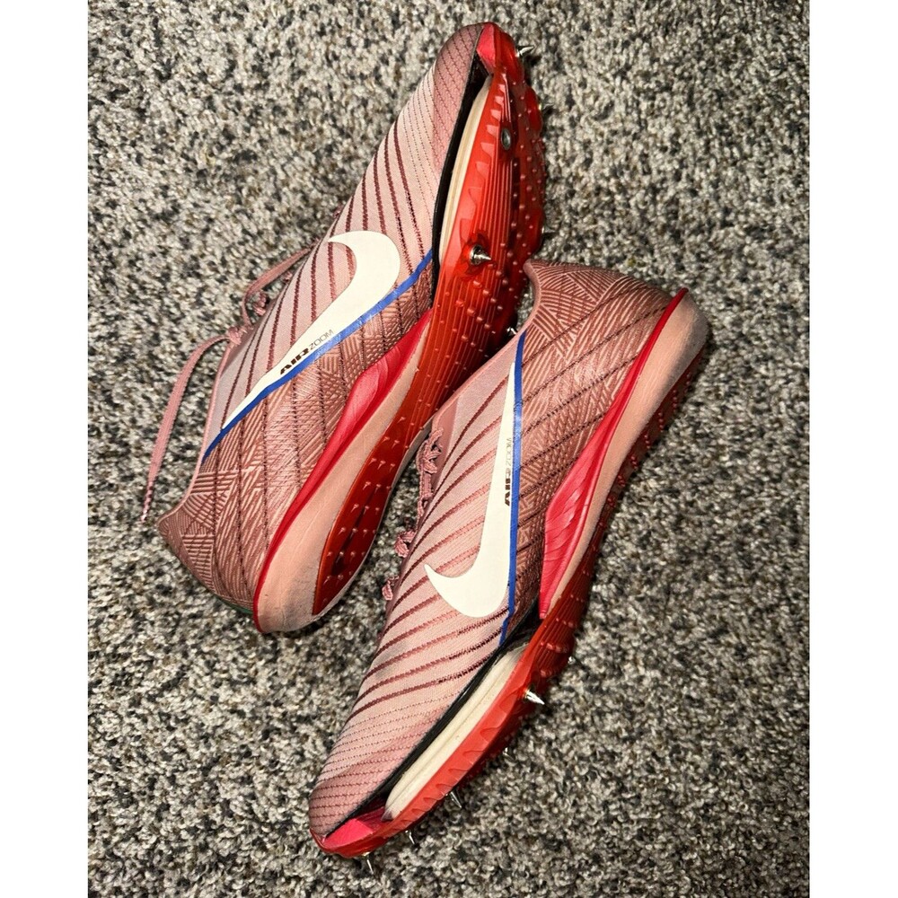 Nike Air Zoom Maxfly 2 Track Spikes Pink HQ2058-600 Men’s 8.5 Used